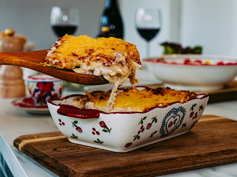 Poulet chèvre miel